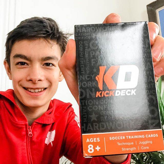 Kick Deck Review: Soccer Training Card Deck 1