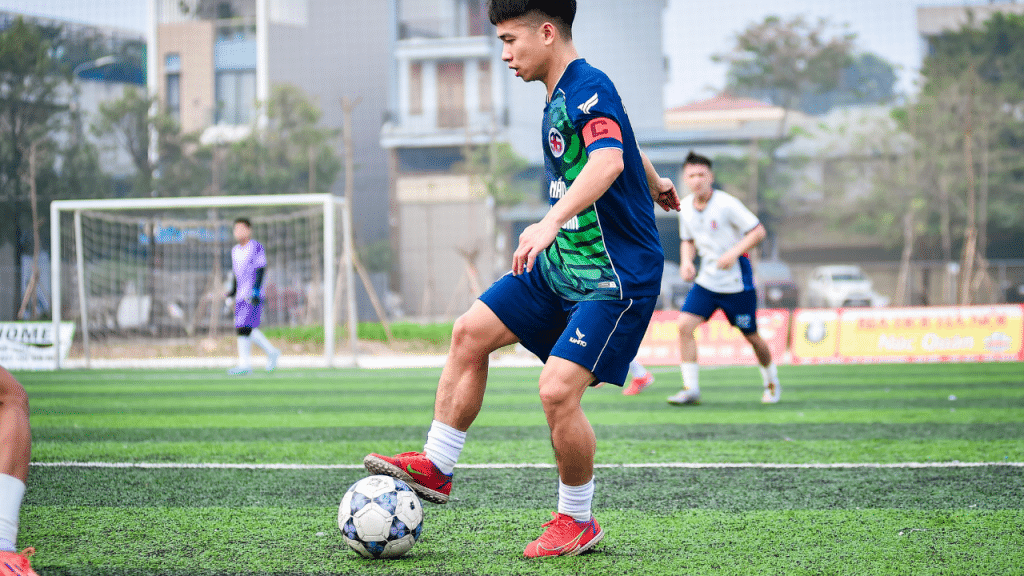 soccer training session