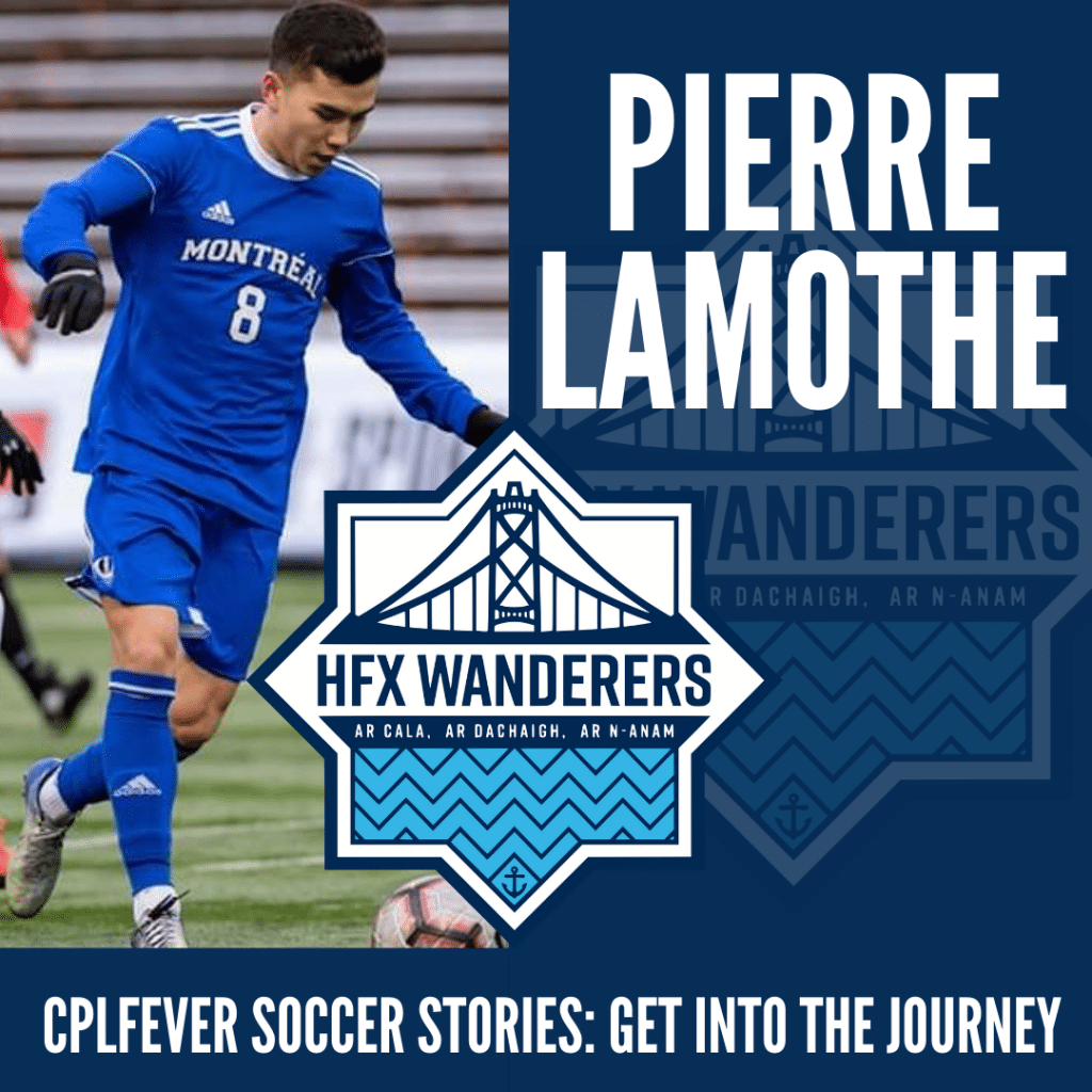 New HFX Wanderers Signing, Pierre Lamothe Interview 1